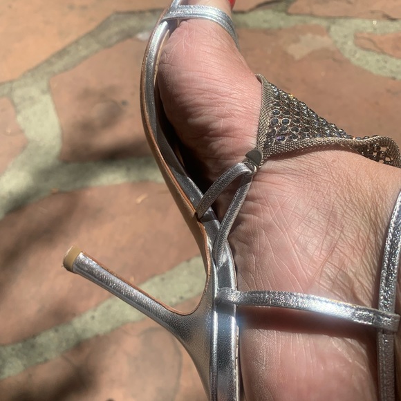 Gorgeous Jimmy Choo crystal sandals. Pristine condition. Worn once - Picture 4 of 5